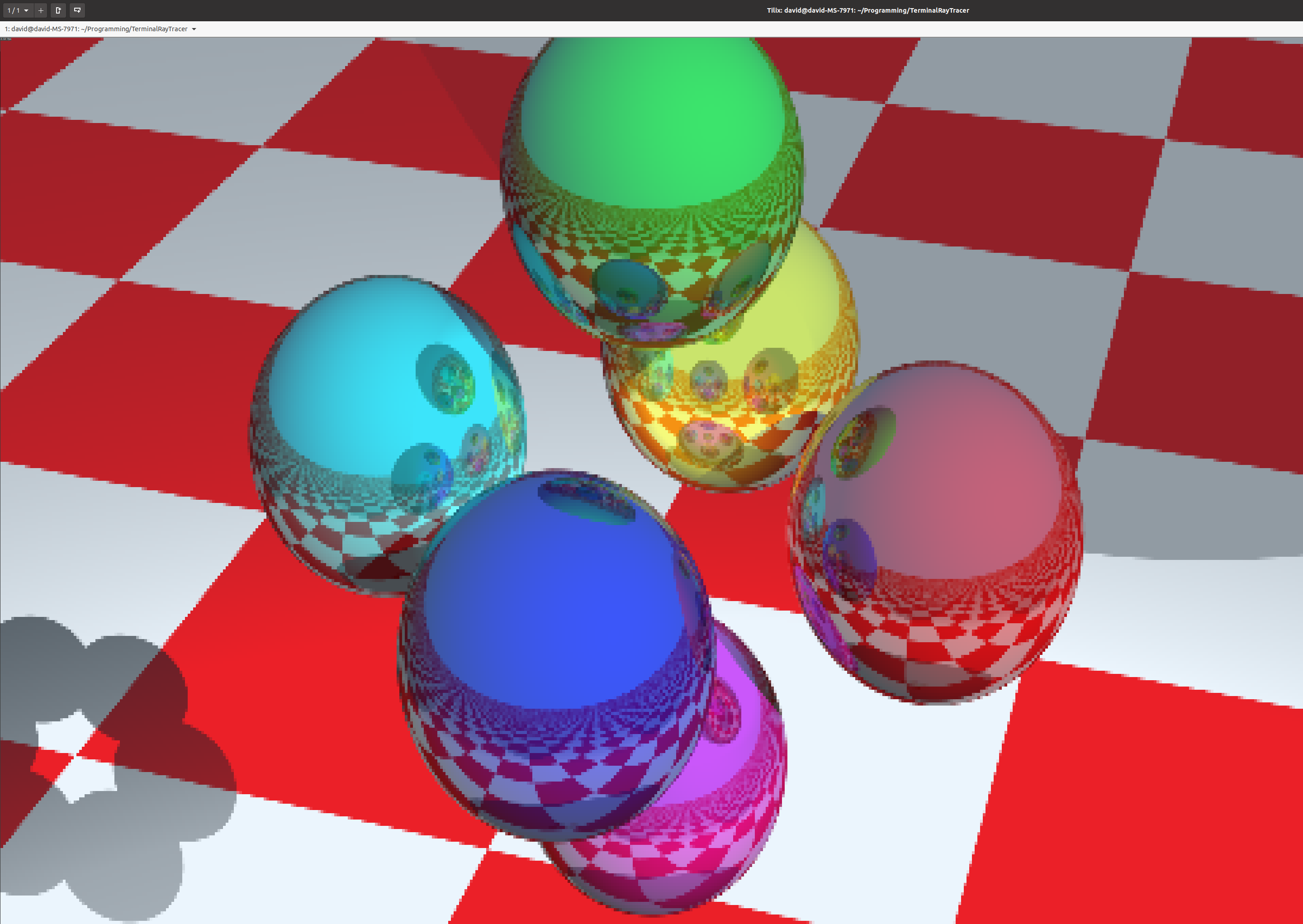 Terminal Ray Tracer